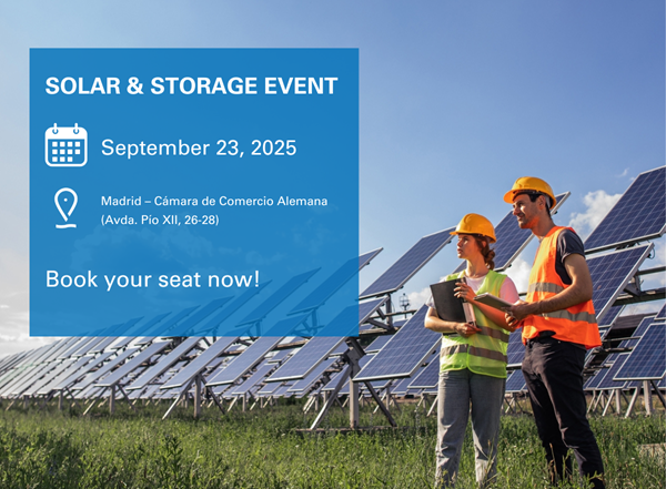 Evento "Solar and Storage" de TÜV