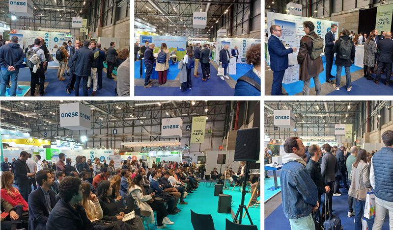 Éxito de asistencia a la zona agrupada de ANESE y a sus jornadas en el Foro CAE en Genera/Matelec