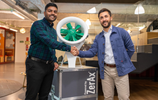 Future Motors presenta en GENERA 2025 los moto-ventiladores axiales ultra eficientes ZerAx