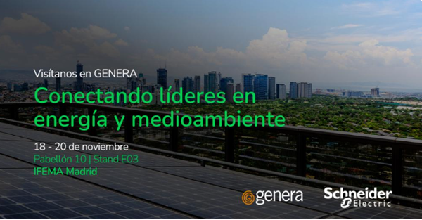 Schneider Electric llevará a GENERA 2025 sus soluciones de gestión de energía