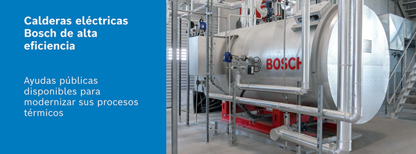 Bosch calderas Bosch Industrial analiza las nuevas ayudas estatales