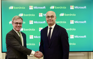 Microsoft e Iberdrola anuncian una nueva alianza para profundizar en su colaboración en proyectos de energía e inteligencia artificial