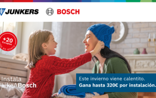 Este invierno viene calentito con Junkers Bosch