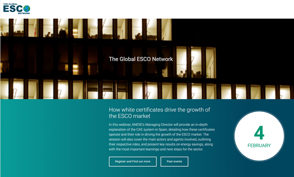 Webinar Global ESCO Network