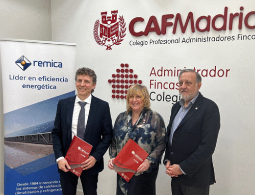 Remica y CAFMadrid firman acuerdo para mejorar la calificación energética de los edificios residenciales sin derramas extraordinarias
