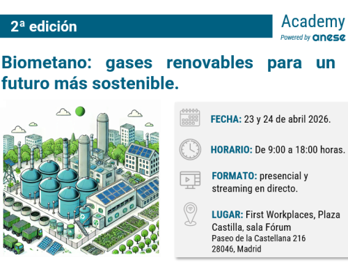 Llega la 2ª edición del curso de biometano
