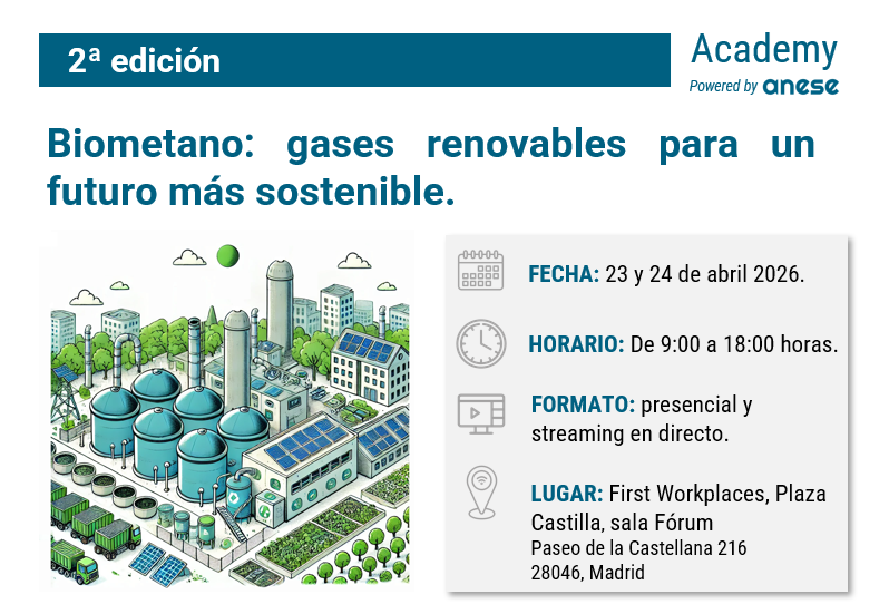 2ª edición curso de biometano de ANESE