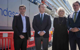 Endesa y el Puerto de Cádiz inauguran el primer sistema de suministro eléctrico para cruceros de España
