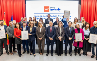 La Comunidad de Madrid otorga a Sorigué el distintivo Madrid Excelente – Lugar Ciberseguro
