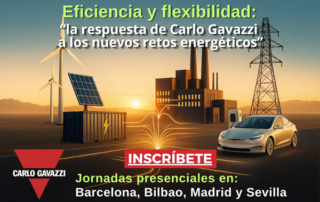 Jornada Eficiencia y Flexibilidad: la respuesta de Carlo Gavazzi a los nuevos retos energéticos