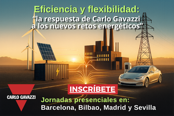 Jornada Eficiencia y Flexibilidad: la respuesta de Carlo Gavazzi a los nuevos retos energéticos