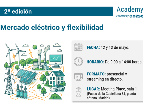 Nueva edición del curso de «Mercado eléctrico y flexibilidad»