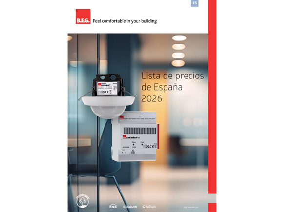 B.E.G. presenta su nueva tarifa V626