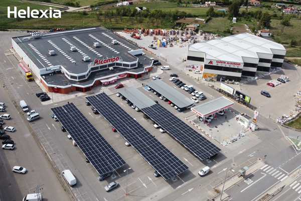 Helexia Alcampo Alcañiz Alcampo Alcañiz y Helexia ponen en marcha una nueva instalación