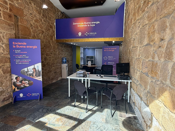 Nexus Energía abre su primera tienda física en Zamora