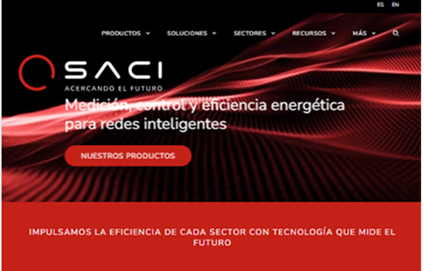 SACI nueva web SACI lanza su nueva web corporativa