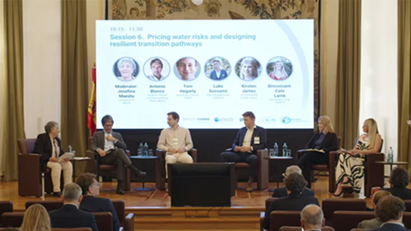 BBVA ambiente La gestión del agua se ha convertido en un elemento central del marco de riesgos climáticos y ambientales de BBVA