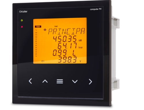 Circutor lanza Computer PV 12, el nuevo regulador diseñado para compensación de reactiva en instalaciones con autoconsumo fotovoltaico