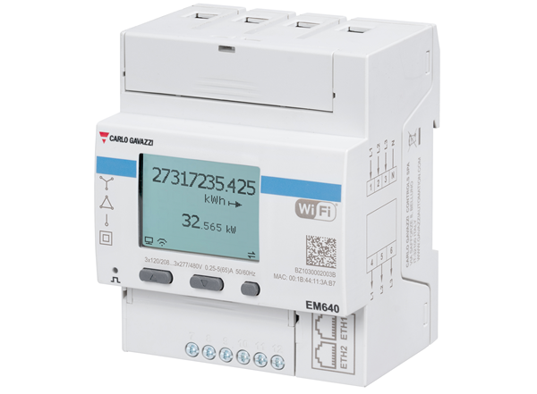 Carlo Gavazzi presenta sus nuevos analizadores de energía WI-FI multiprotocolo