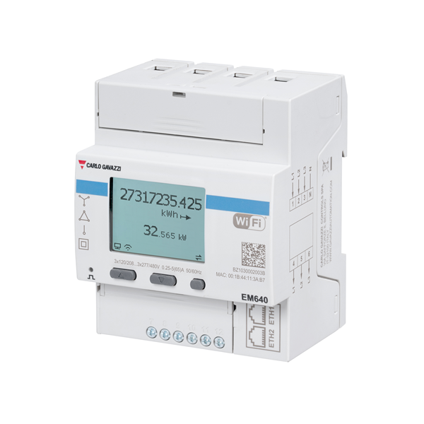 Carlo Gavazzi submedición Carlo Gavazzi presenta sus nuevos analizadores de energía WI-FI multiprotocolo
