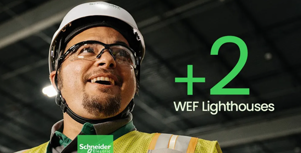 Schneider Electric recibe nuevas designaciones Global Lighthouse del World Economic Forum
