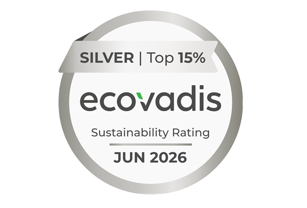 Nexus sello Nexus Energía reconocida con la Medalla de Plata EcoVadis 2026